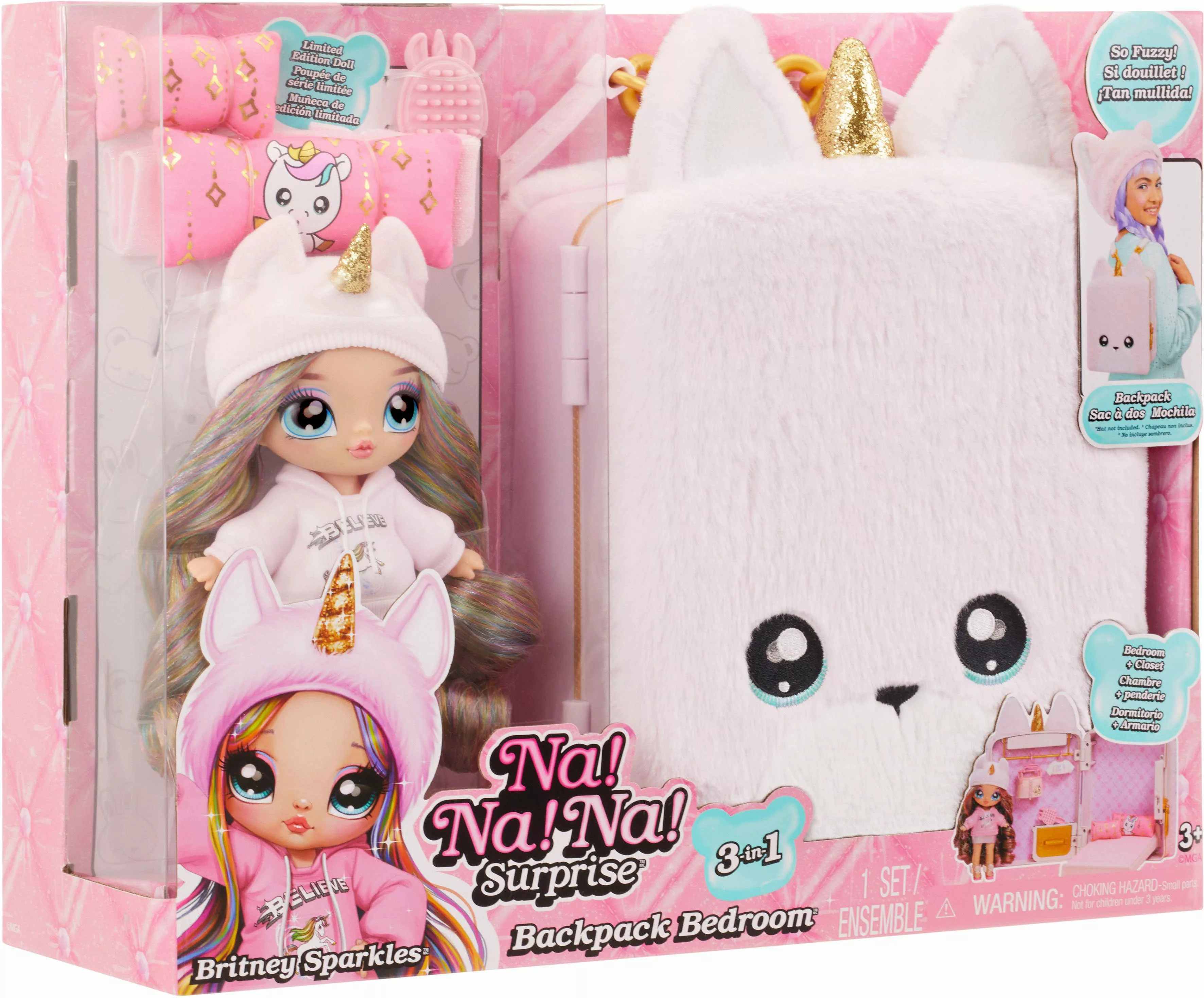 MGA ENTERTAINMENT Puppenmöbel 3in1 Backpack Bedroom günstig online kaufen