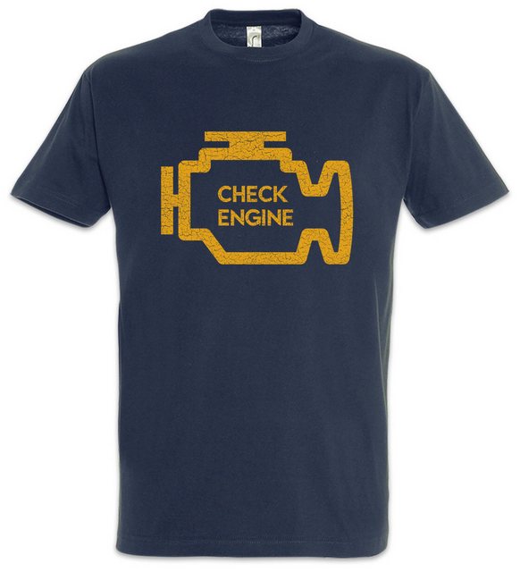 Urban Backwoods Print-Shirt Check Engine Herren T-Shirt Race Racing car Dri günstig online kaufen