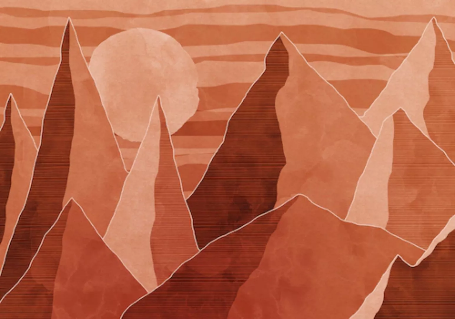 KOMAR Vlies Fototapete - Desert Mile - Größe 400 x 280 cm mehrfarbig günstig online kaufen