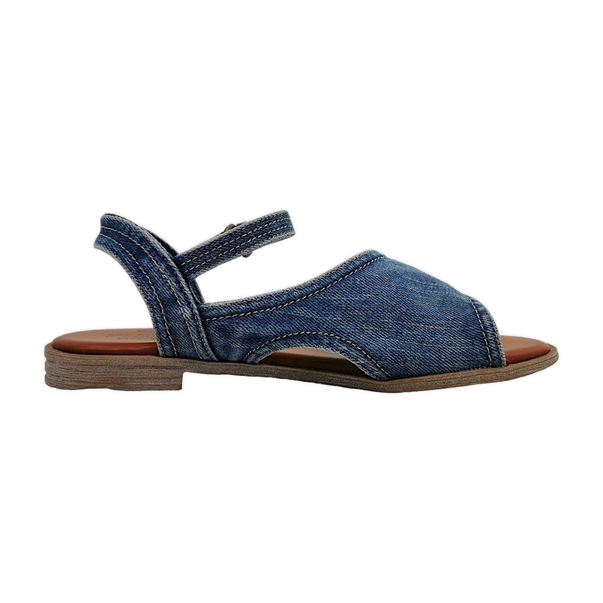 Mustang Shoes Riemchensandale, Sommerschuh, Sandalette, Blockabsatz, günstig online kaufen