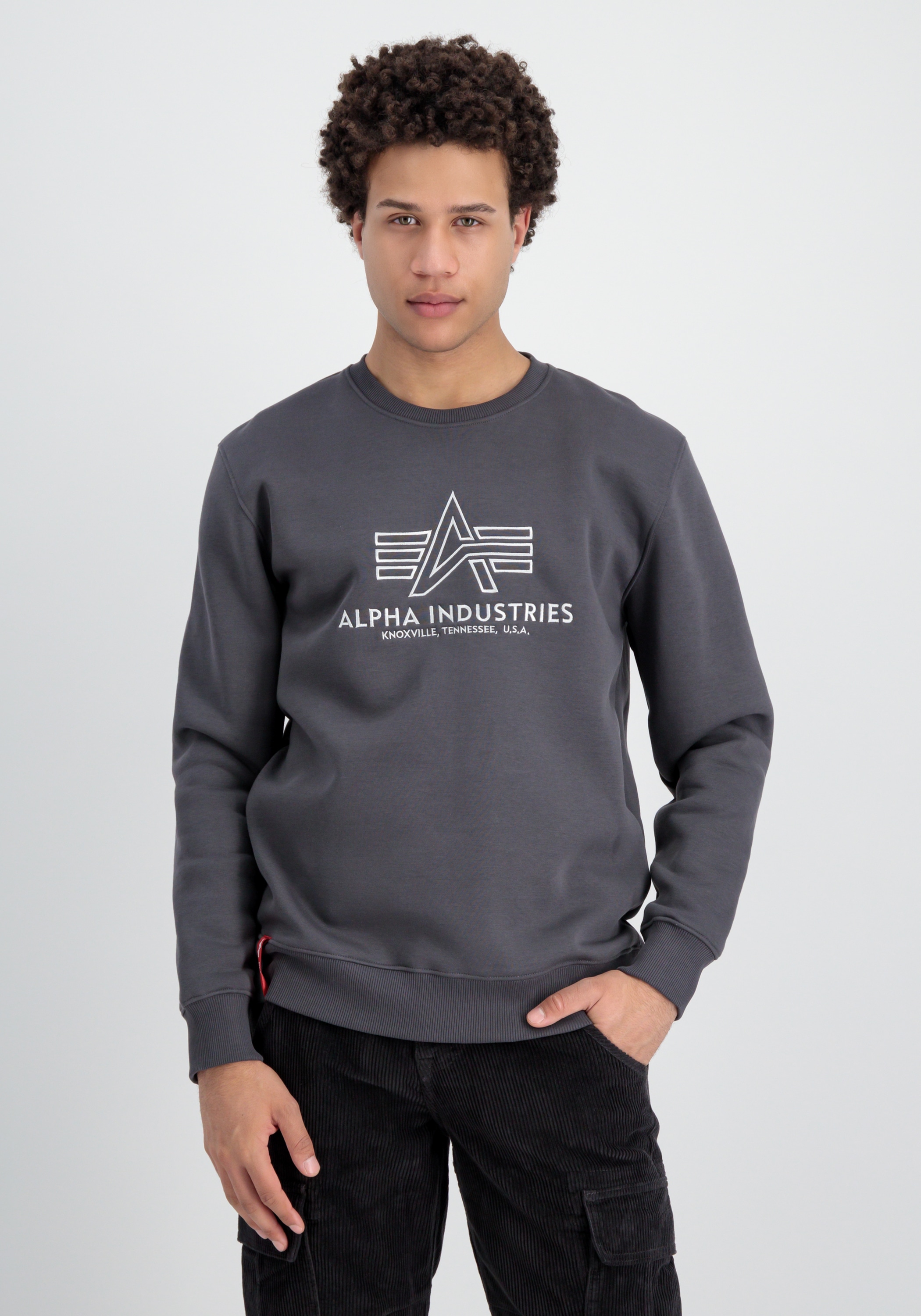 Alpha Industries Sweater "Alpha Industries Men - Sweatshirts Basic Sweater günstig online kaufen