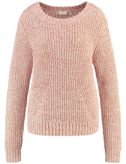 GERRY WEBER Rundhalspullover Pullover in Strukturstrick günstig online kaufen