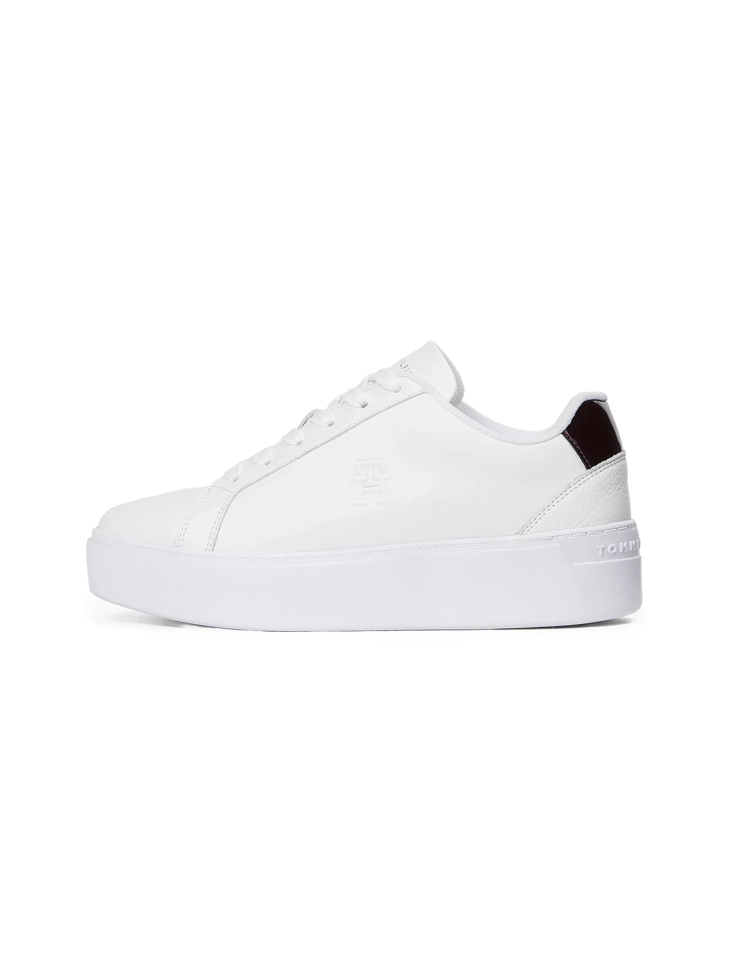 Tommy Hilfiger Plateausneaker "TH PLATFORM COURT SNEAKER", Freizeitschuh, H günstig online kaufen