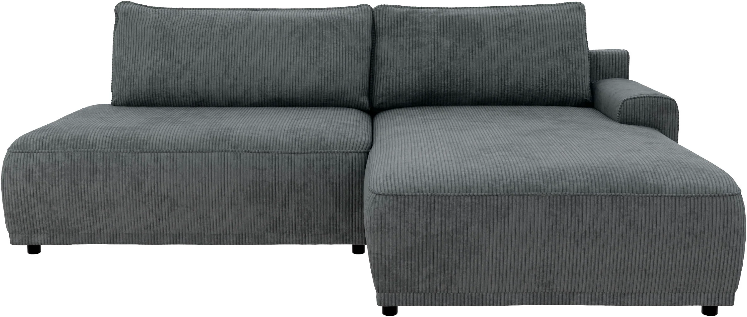 TRENDMANUFAKTUR Ecksofa "Fordon II, Schlafsofa mit Bettkasten, Couch in L-F günstig online kaufen