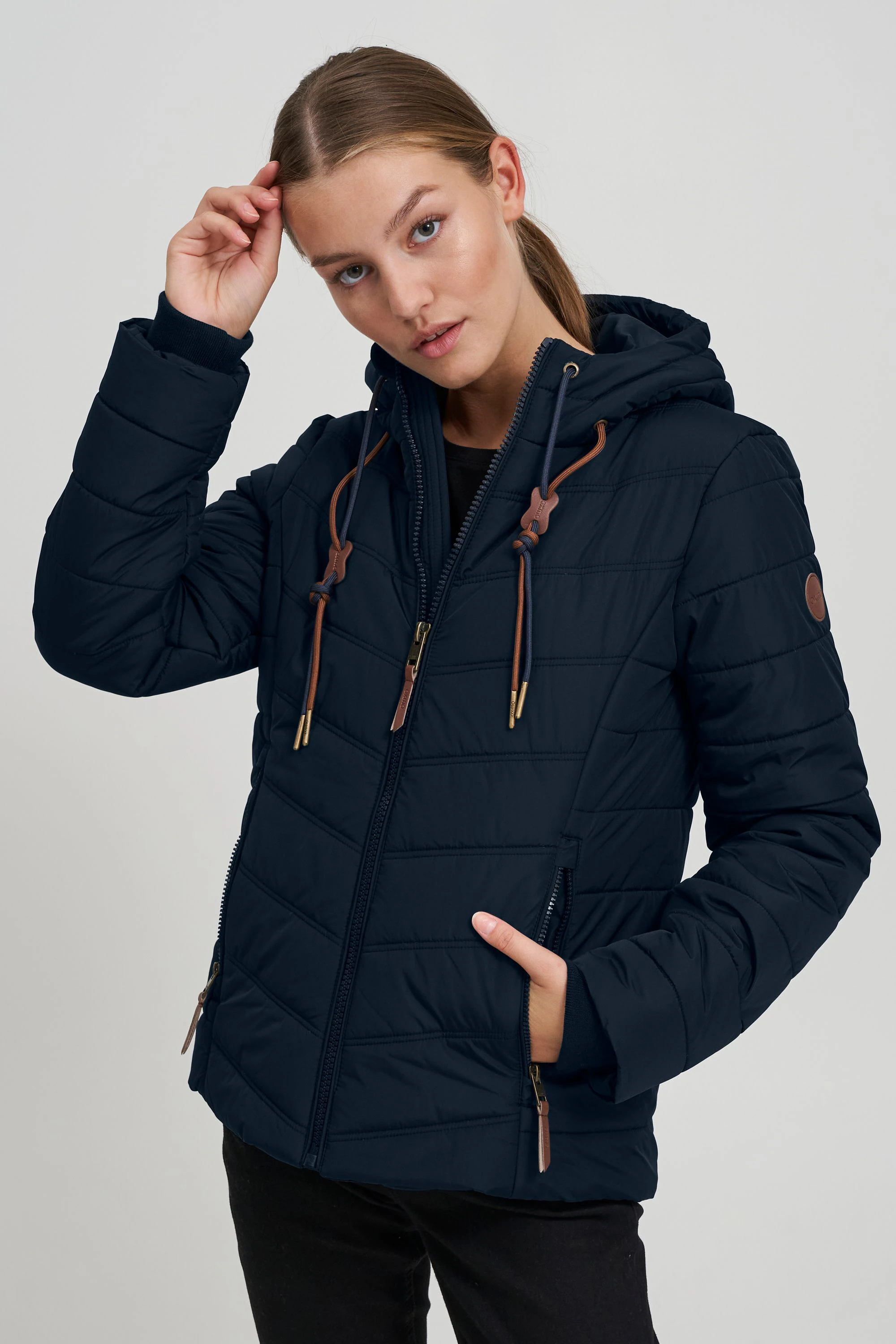 OXMO Winterjacke "Winterjacke OXMala", mit Kapuze günstig online kaufen