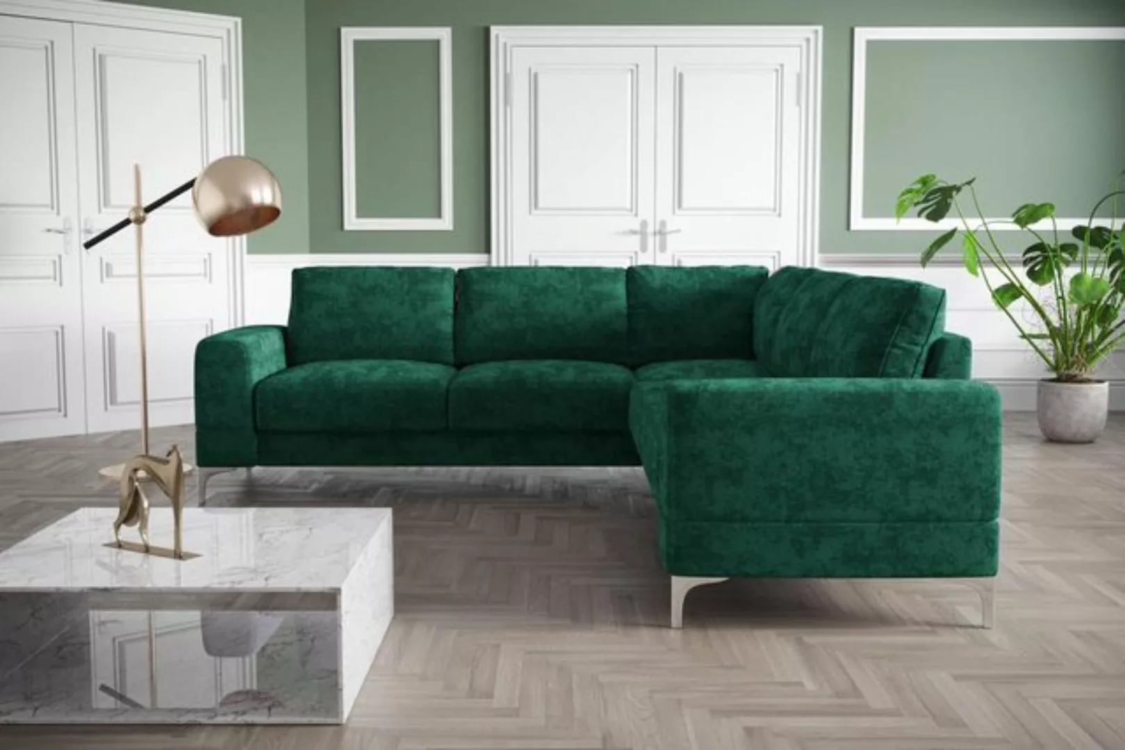 JVmoebel Ecksofa, Couch Ecksofa Textil Wohnzimmer Design Modern L-Form Türk günstig online kaufen