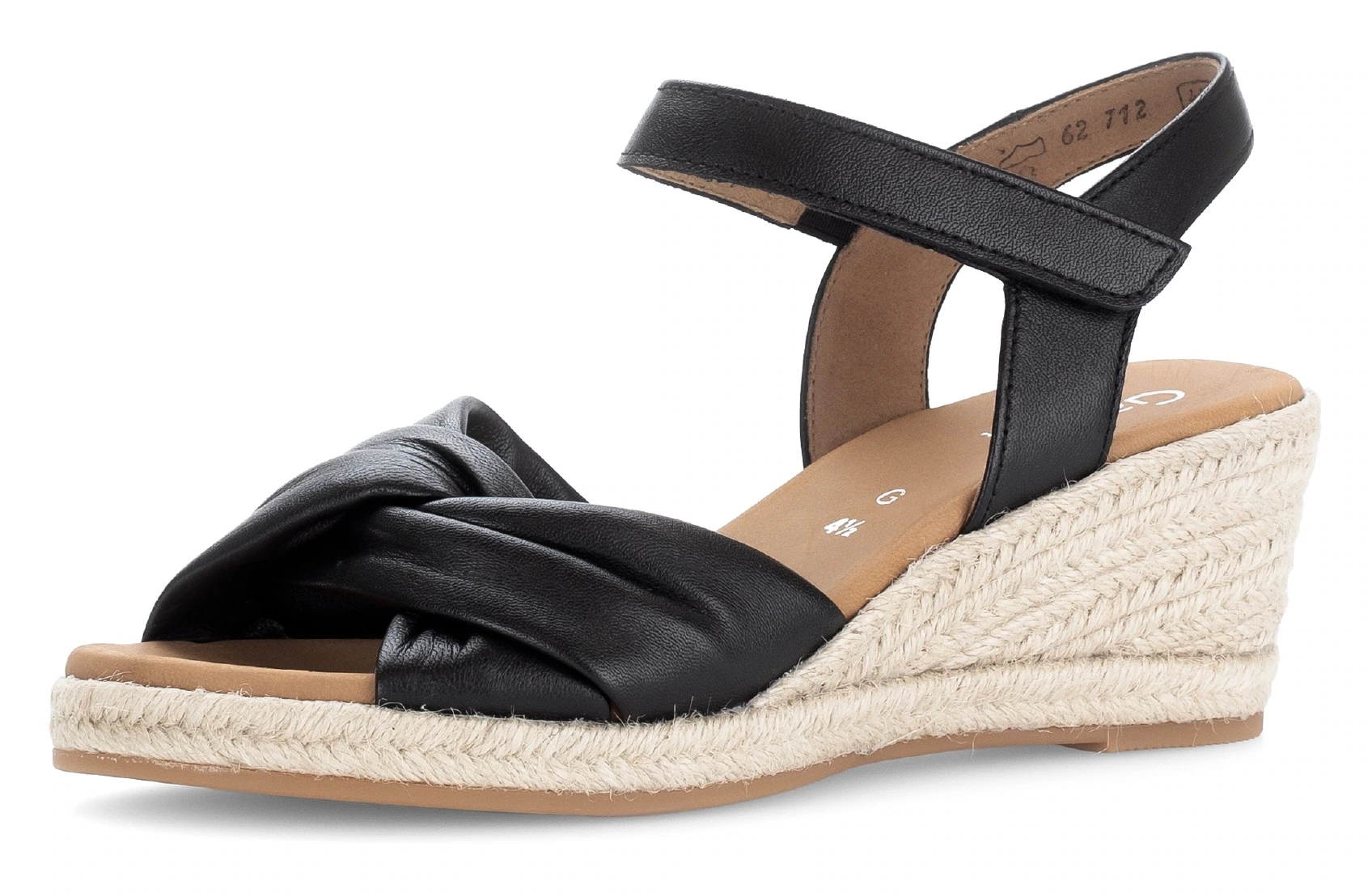 Gabor Keilsandalette "ATHEN", Riemchensandale, Sommerschuh mit Klettverschl günstig online kaufen