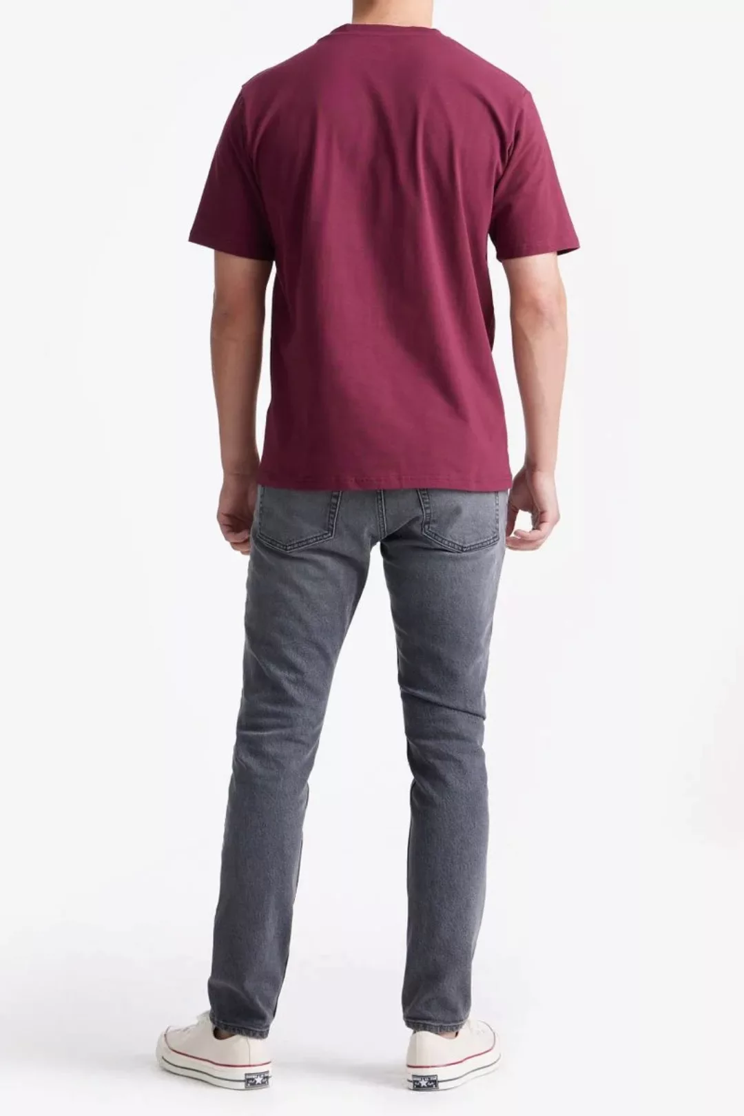 King Essentials The Shawn T-Shirt Burgundy - Größe XL günstig online kaufen
