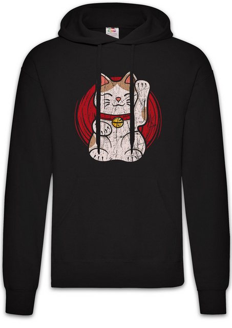 Urban Backwoods Hoodie Maneki Neko V Herren Hoodie Winkekatze Maneki-neko M günstig online kaufen