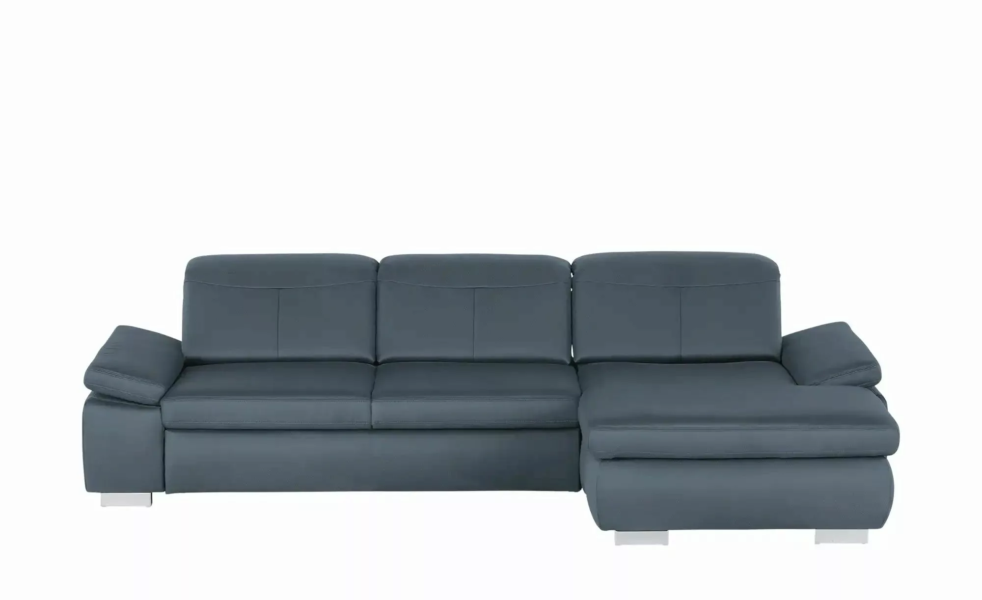 Lounge Collection Ecksofa aus Mikrofaser Kathrin ¦ blau ¦ Maße (cm): B: 309 günstig online kaufen