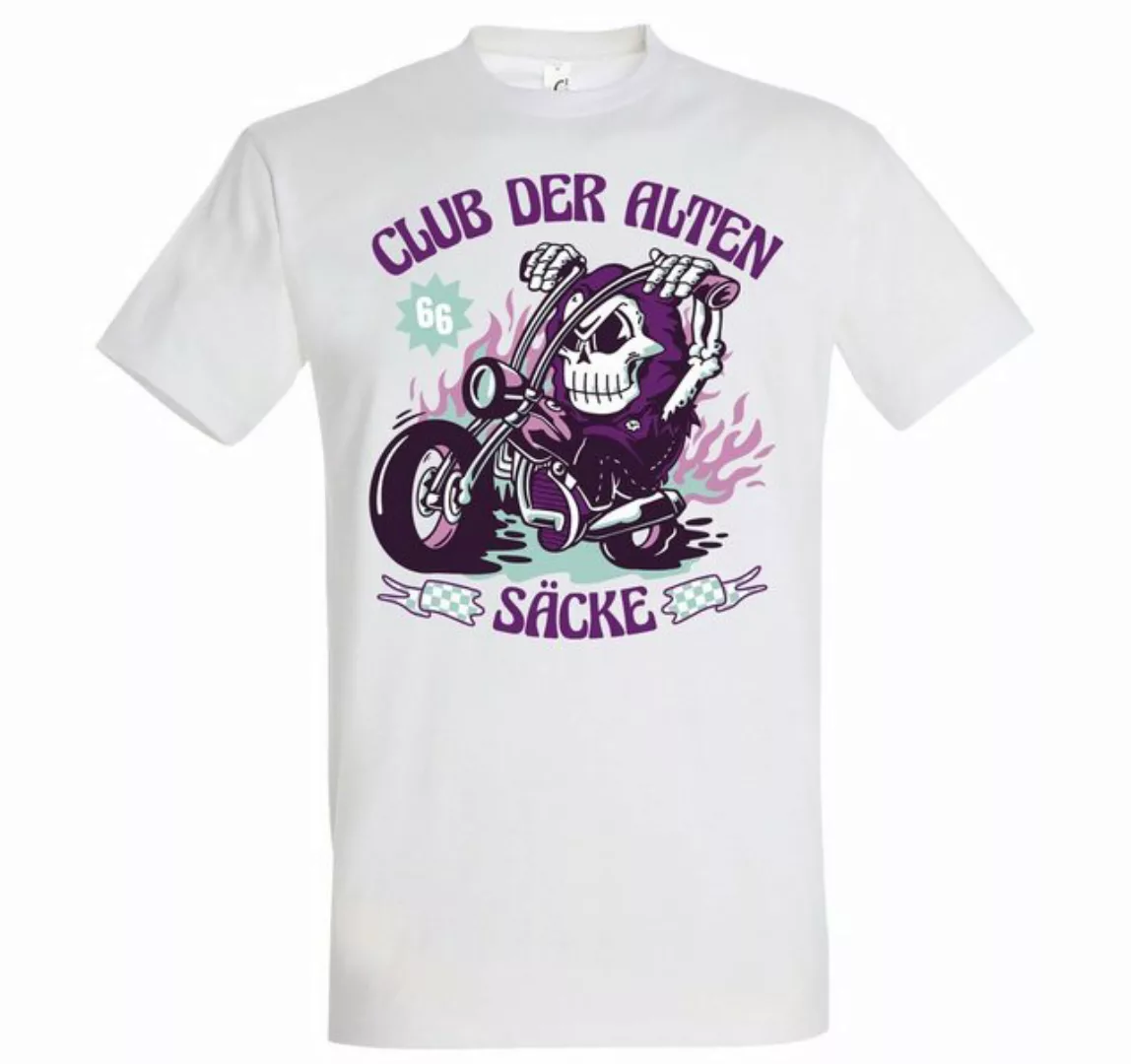 Youth Designz T-Shirt Club Der Alten Säcke Herren Shirt mit lustigem Biker günstig online kaufen