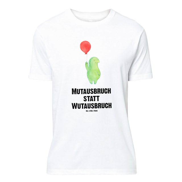 Mr. & Mrs. Panda T-Shirt Schildkröte Luftballon - Weiß - Geschenk, Sprüche, günstig online kaufen