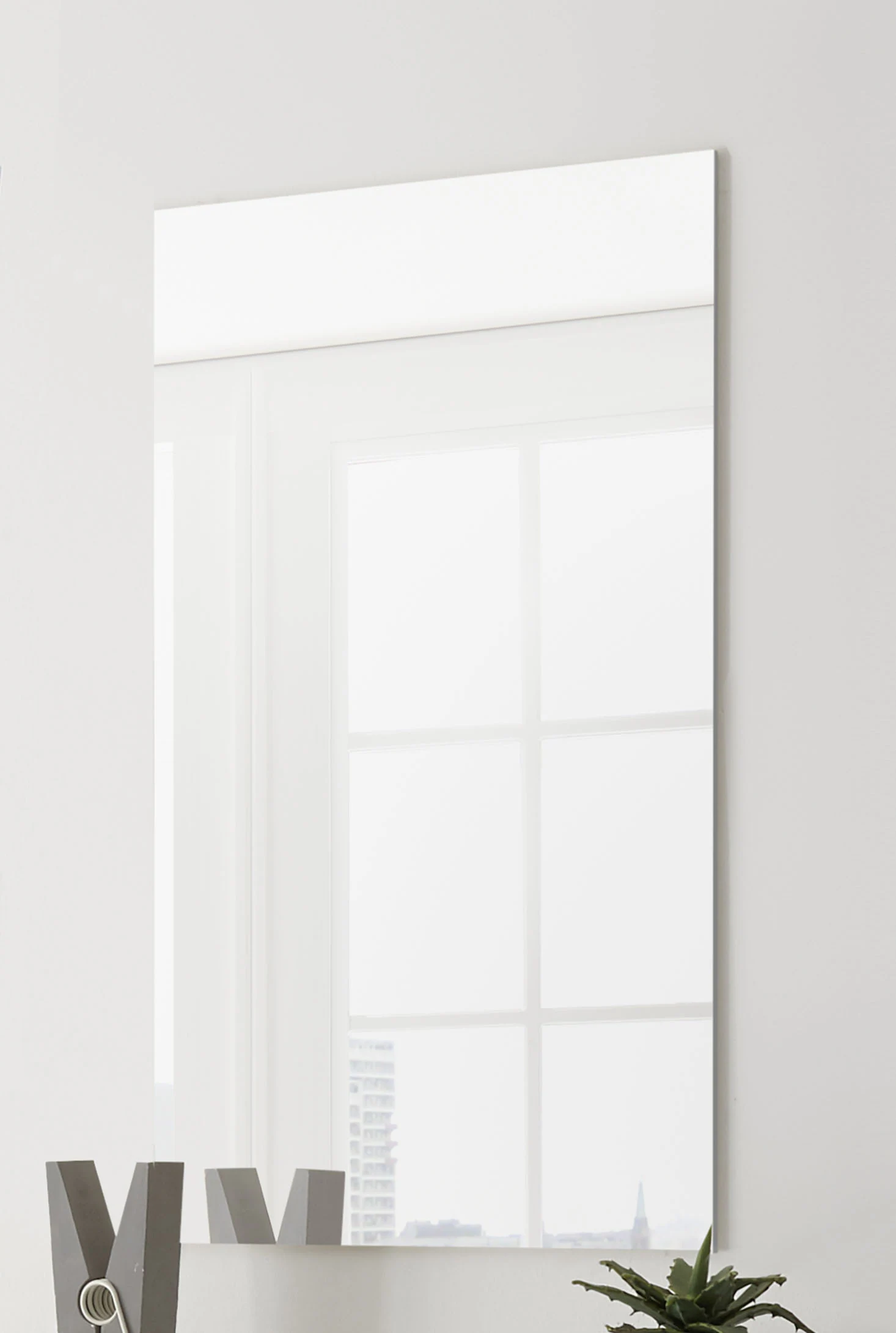 INOSIGN Garderobenspiegel "Pratiko, B/H 50x80 cm, Wandspiegel, rahmenloser günstig online kaufen