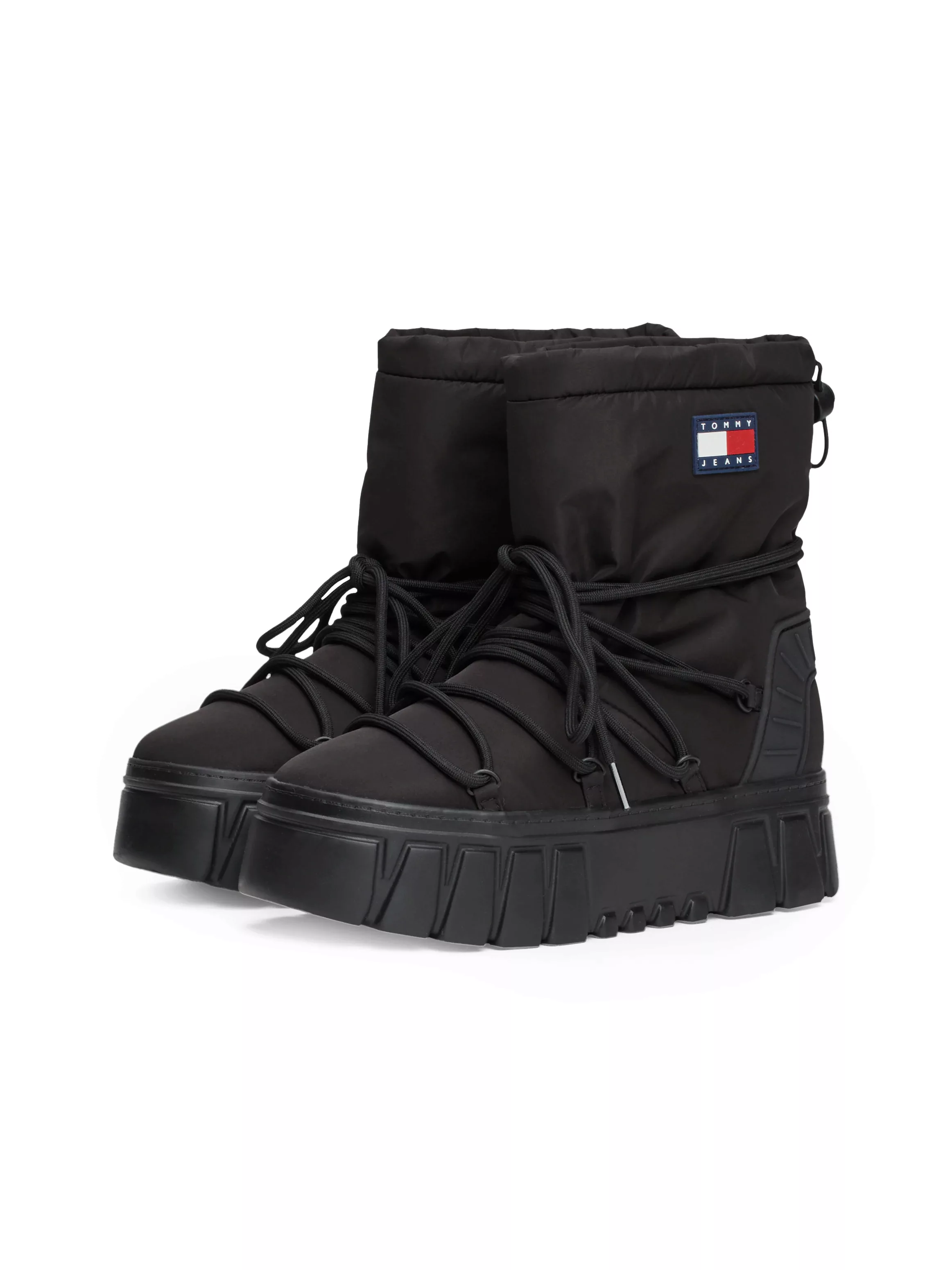 Tommy Jeans Winterboots "TJW HYBRID BOOT", Plateau, Snowboots, Kurzstiefel günstig online kaufen