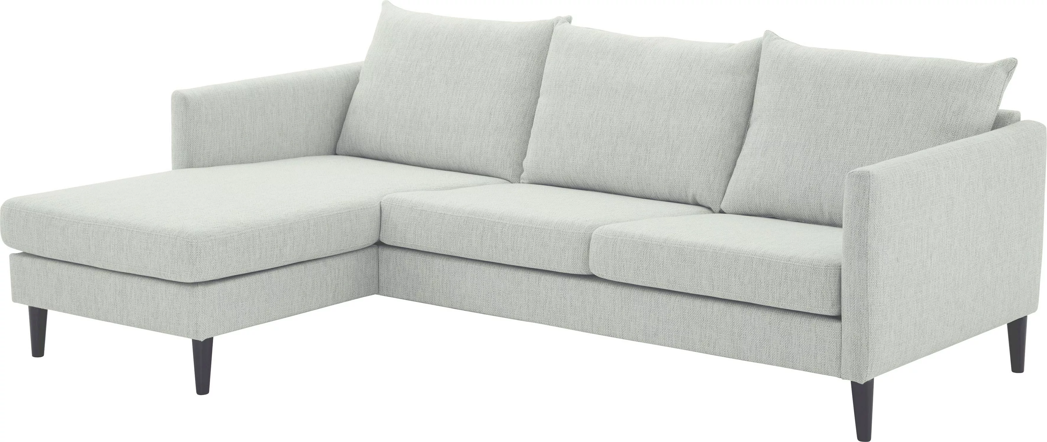 ATLANTIC home collection Ecksofa Rekvik L-Form, mit Wellenunterfederung, Ot günstig online kaufen