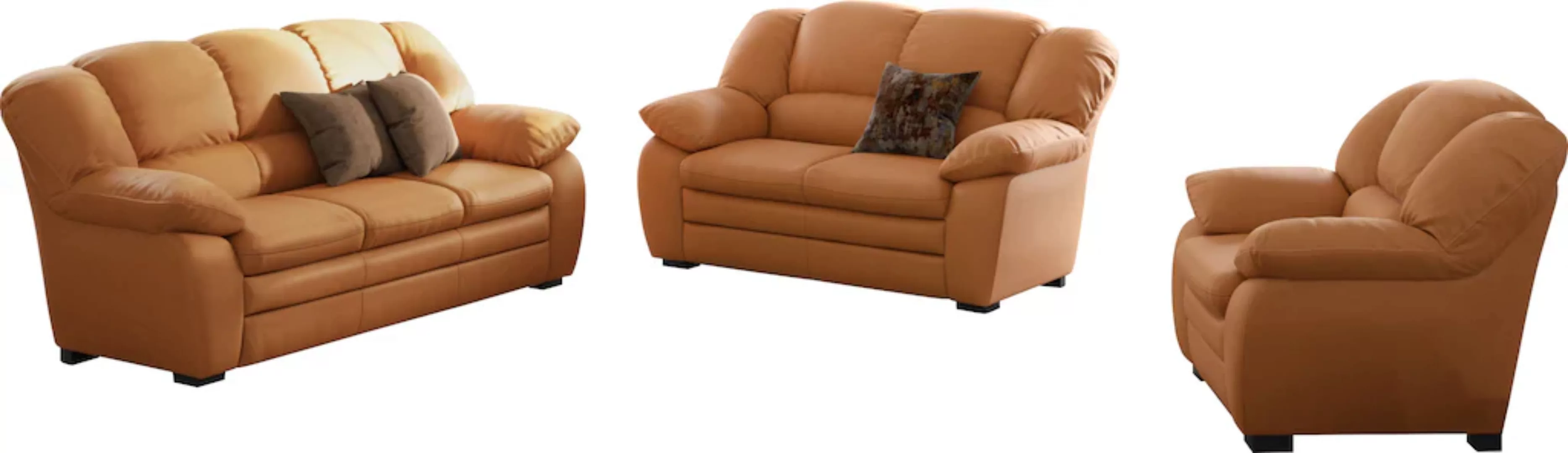 COTTA Polstergarnitur "Casino, Sofa Set, 3-2-1 Sitzer, Wohnzimmer Garnitur" günstig online kaufen