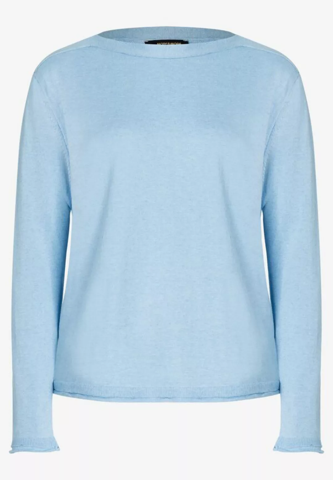 Feinstrick-Pullover mit Kaschmir, hellblau, Frühjahrs-Kollektion günstig online kaufen