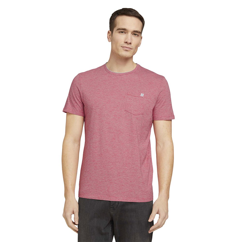 Tom Tailor Kurzarm T-shirt 3XL Powerful Red Yarn Dye Stripe günstig online kaufen