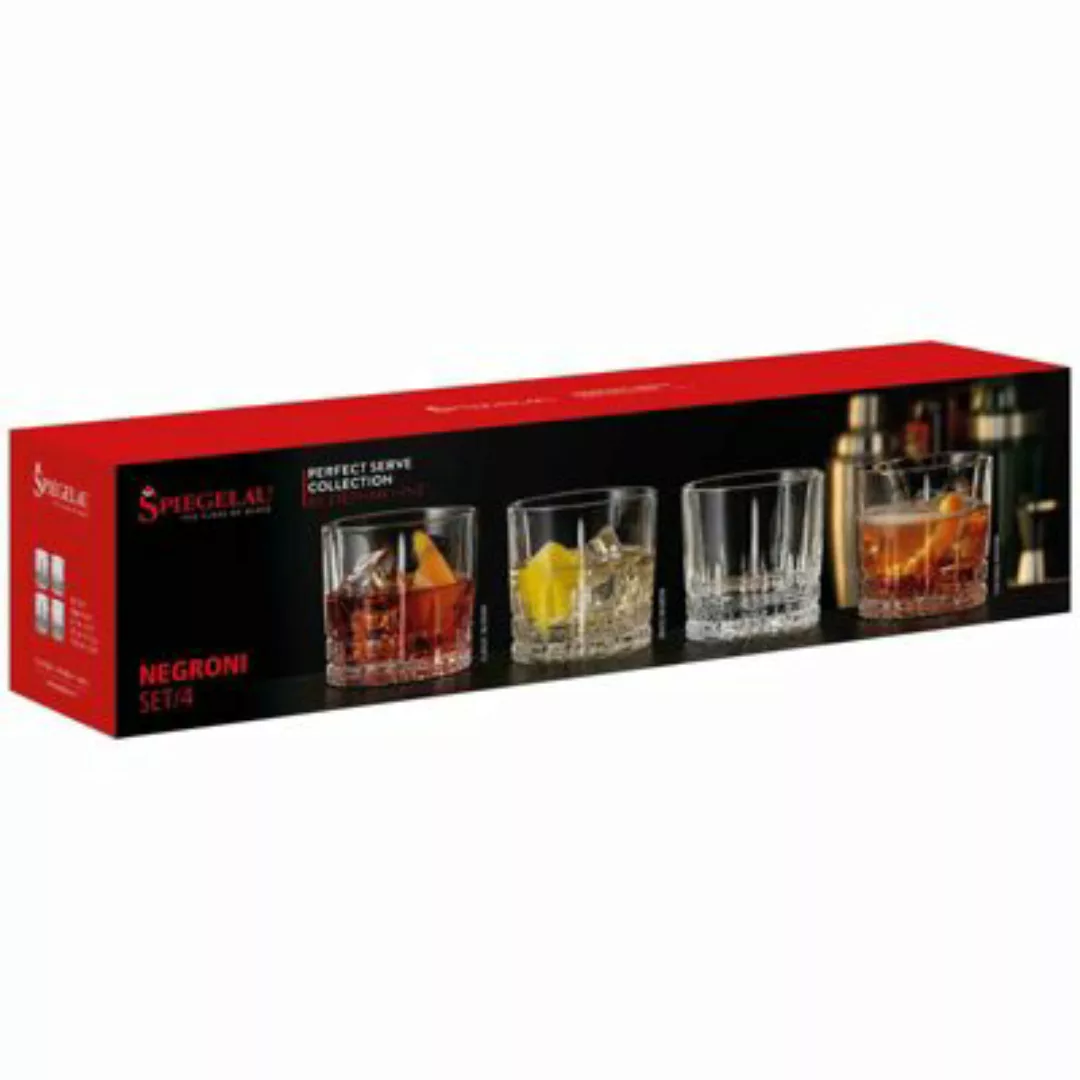 SPIEGELAU Perfect Serve Collection Negroni Whiskygläser 4er Set Whiskygläse günstig online kaufen