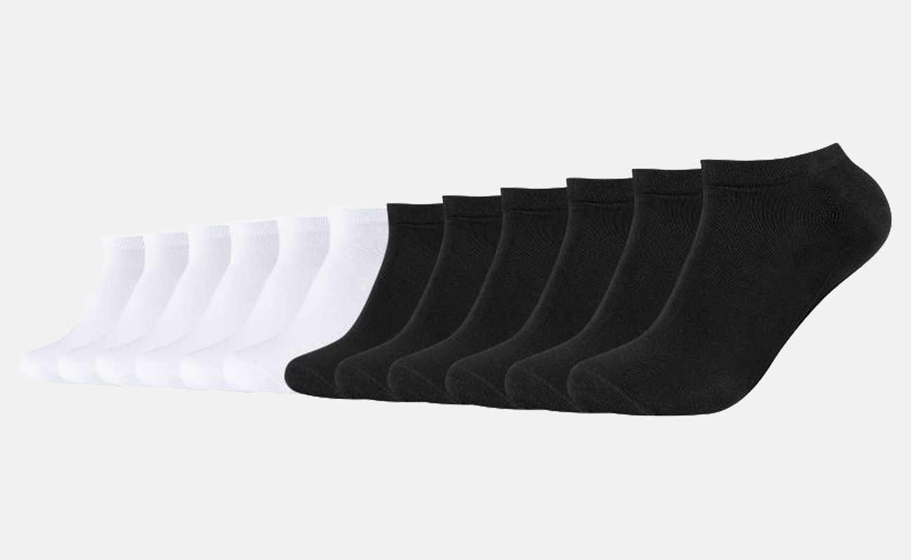 Camano Unisex Socken CA-Soft Organic Cotton Sneaker 12er Pack günstig online kaufen