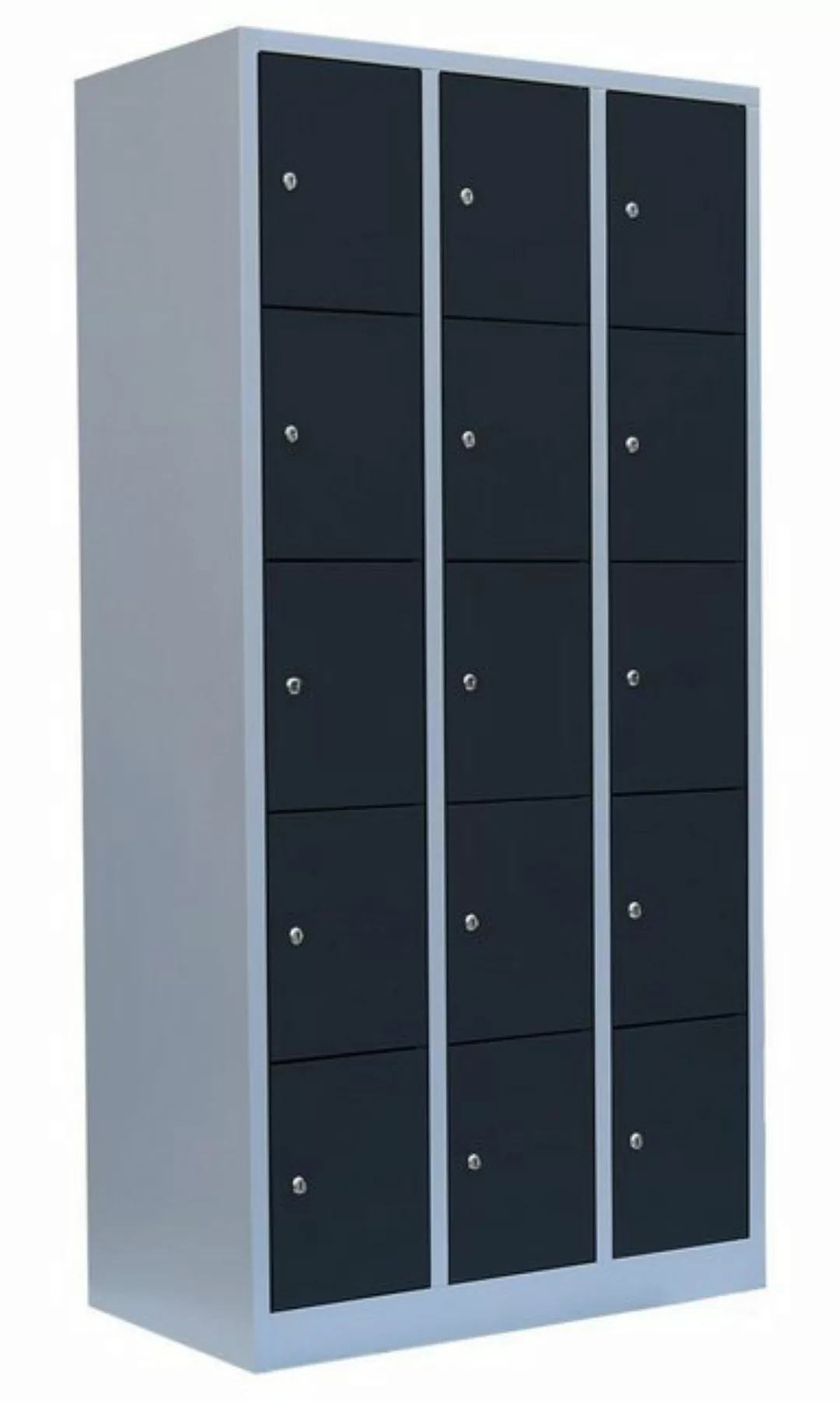 Steelboxx Fächerschrank 15 Fächer Schließfachschrank Wertfachschrank Spind günstig online kaufen