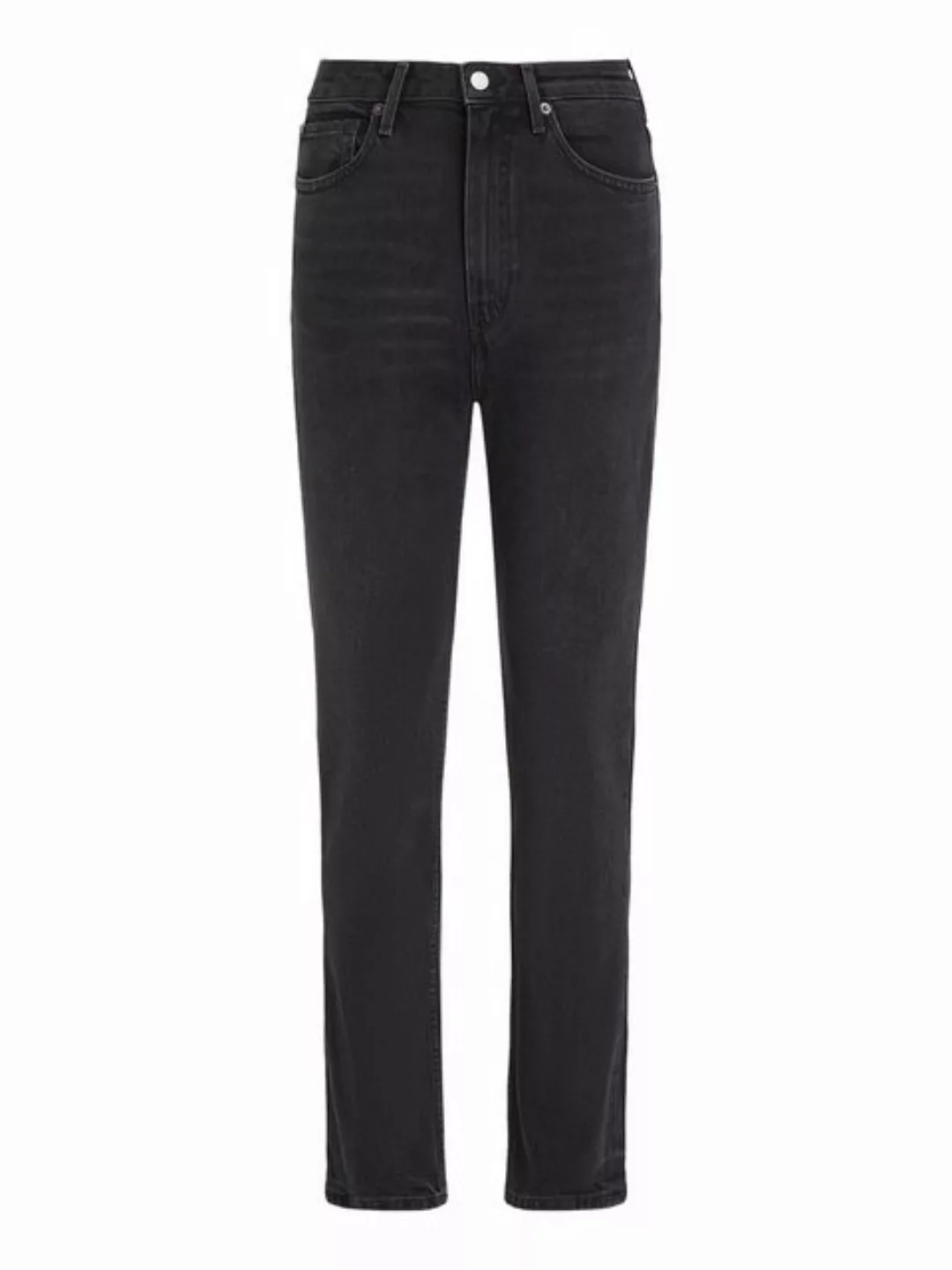 Tommy Hilfiger Slim-fit-Jeans SLIM CIGARETTE HW A DARK BLUE mit Tommy Hilfi günstig online kaufen