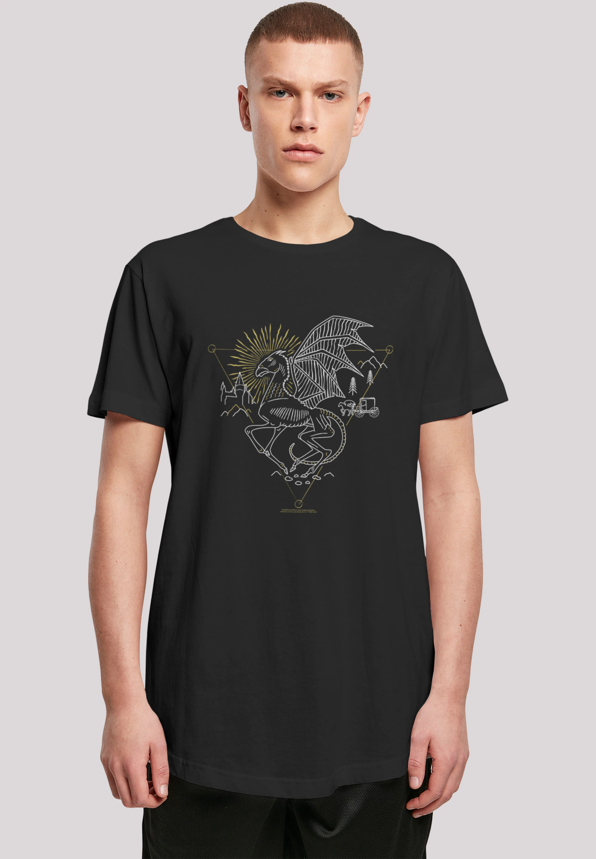 F4NT4STIC T-Shirt "Harry Potter Thestral Line Art", Print günstig online kaufen