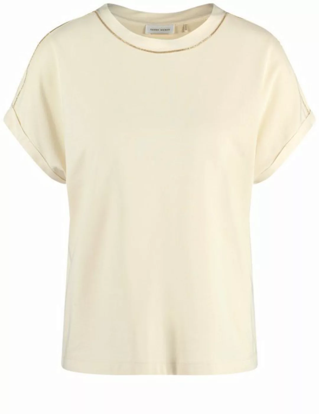 GERRY WEBER Kurzarmshirt T-Shirt mit dekorativem Kettendetail günstig online kaufen