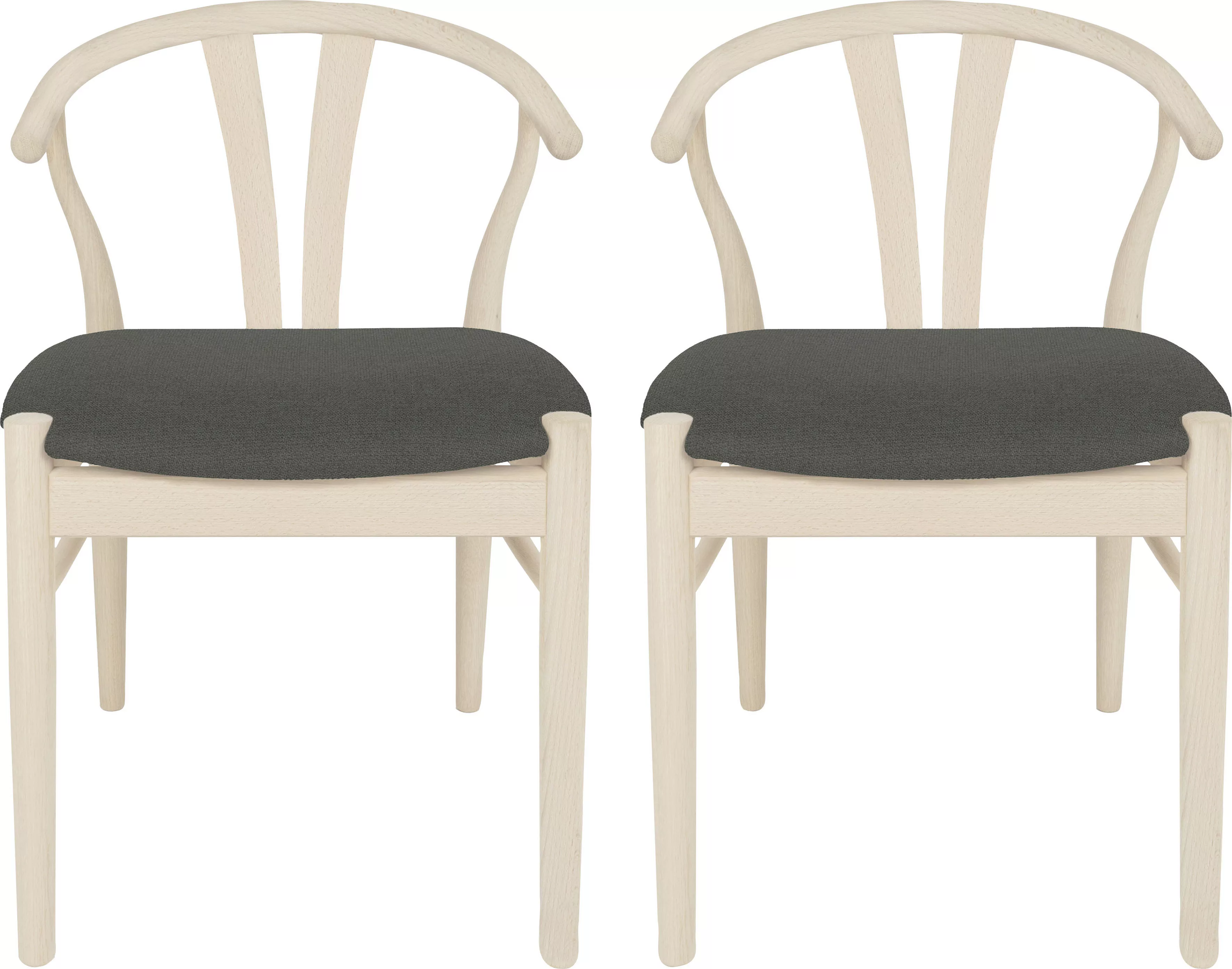 Hammel Furniture Holzstuhl "Findahl by Hammel Frida", (Set), 2 St., Stoff, günstig online kaufen