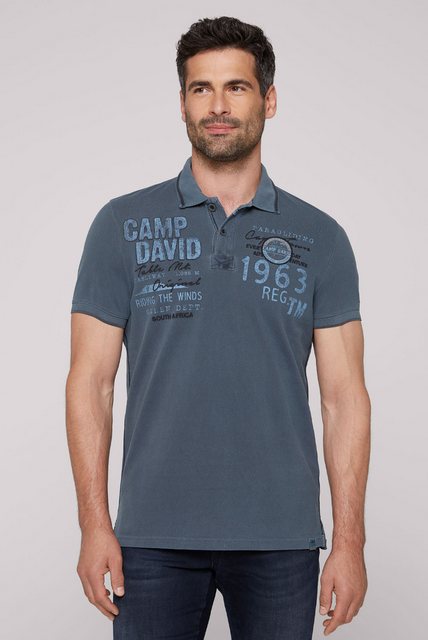 CAMP DAVID Poloshirt aus Baumwolle günstig online kaufen