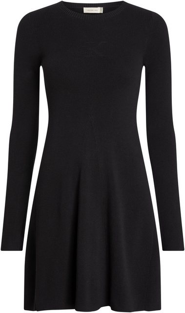 Calvin Klein Jeans Sweatkleid CK INTARSIA SWEATER DRESS mit Logostickerei günstig online kaufen