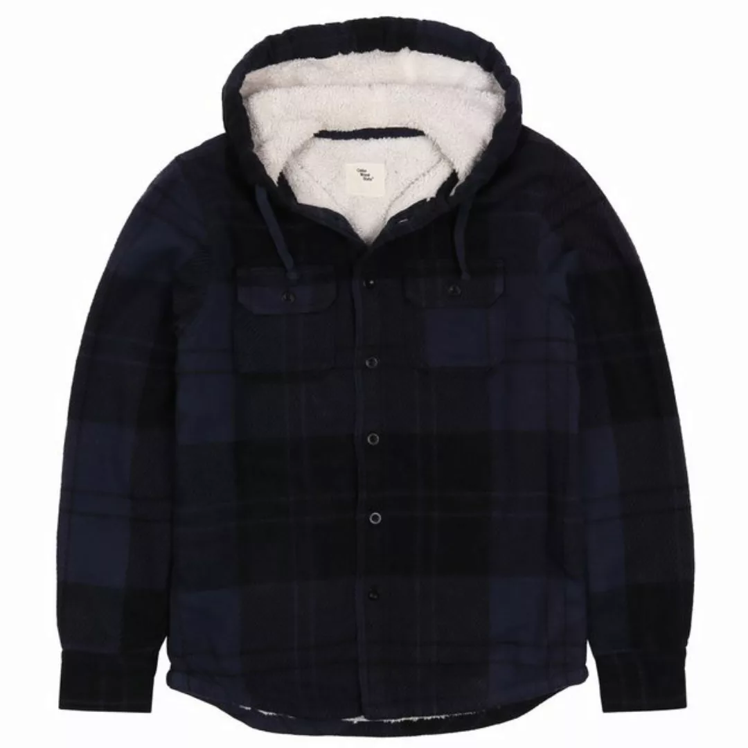 Sarcia.eu Kapuzensweatshirt Dunkelblaue Bluse mit Hemdschnitt XS günstig online kaufen