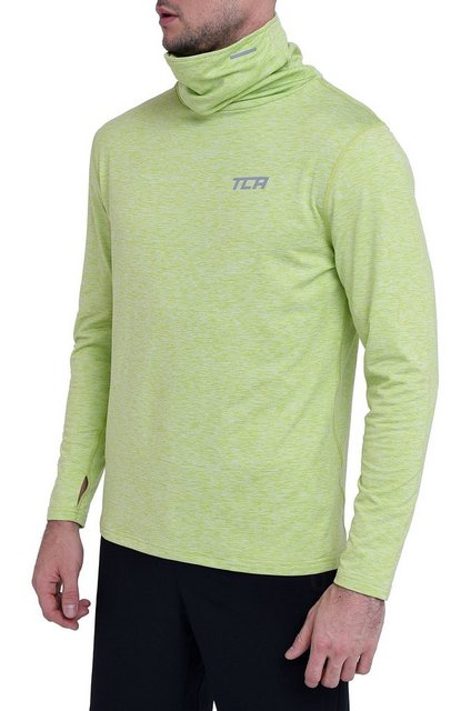 TCA Langarmshirt TCA Herren Thermo Laufshirt - Licht Grün, XXL (1-tlg) günstig online kaufen