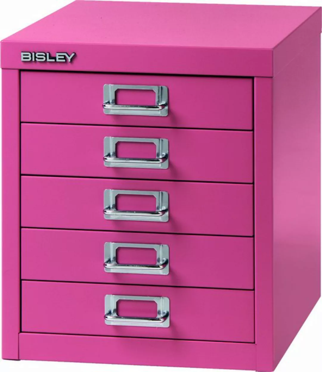 Bisley Aktenschrank MultiDrawer Schubladenschrank in Pink - Maße: H 33 x B günstig online kaufen