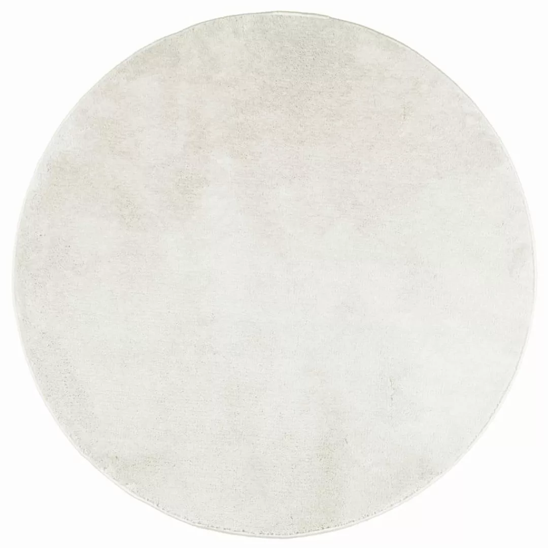 vidaXL Teppich Teppich OVIEDO Kurzflor Creme günstig online kaufen