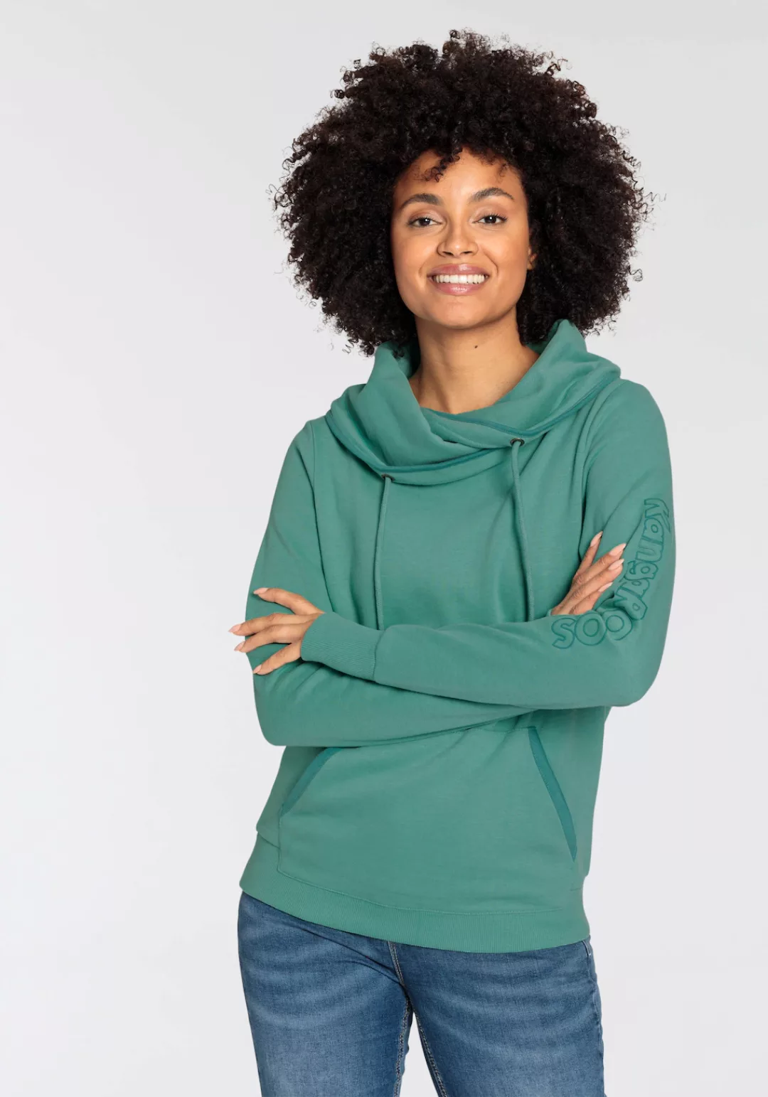 KangaROOS Sweatshirt mit Stehkragen - NEUE-KOLLEKTION günstig online kaufen