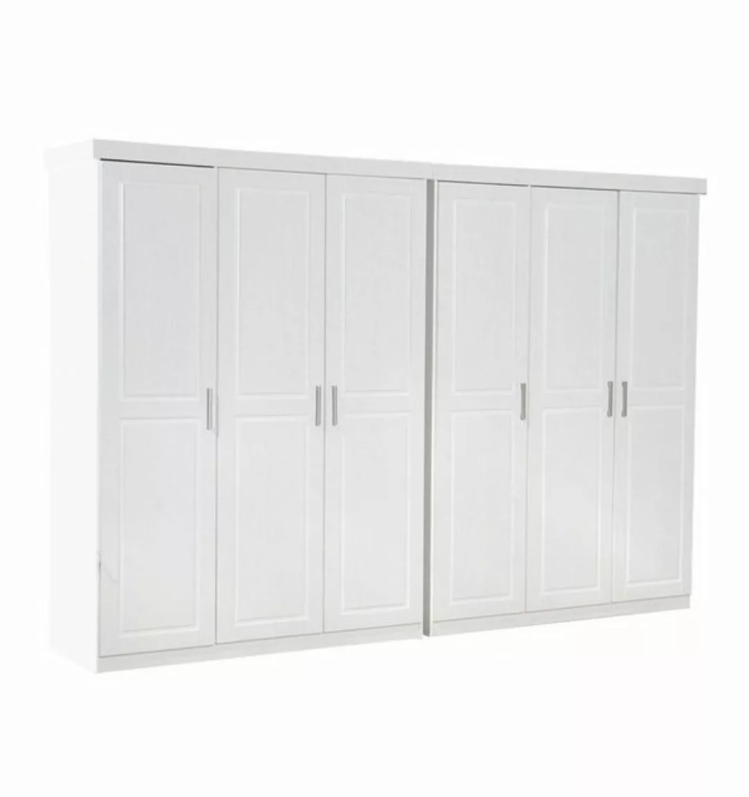 ebuy24 Kleiderschrank Magnus Kleiderschrank 6-Trg. Breite 280 cm, Höhe 1 günstig online kaufen