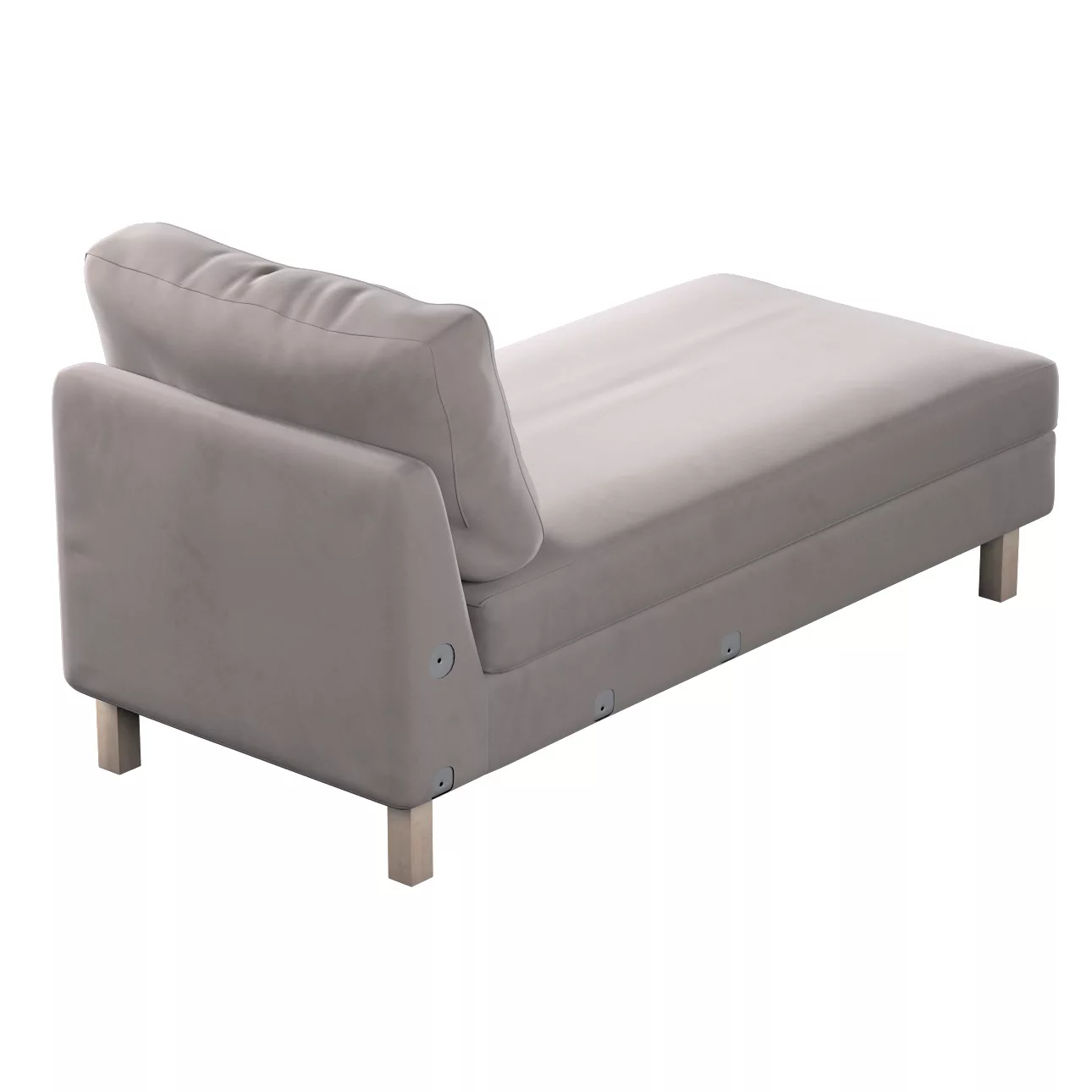 Bezug für Karlstad Recamiere Zustellsofa, kurz, mocca, Bezug für Karlstad R günstig online kaufen