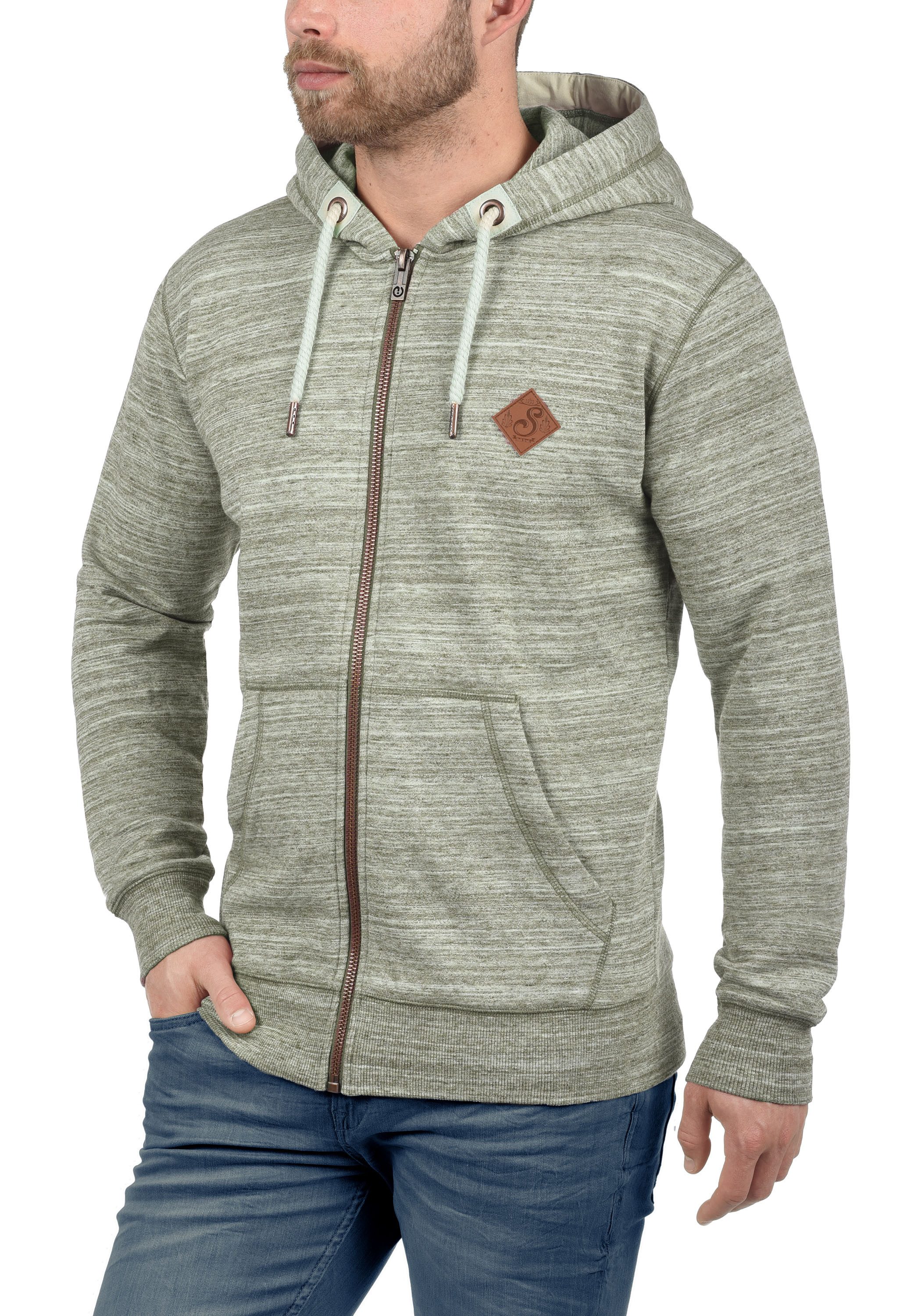 !Solid Kapuzensweatjacke SDCraig Kapuzensweatshirt mit Melange günstig online kaufen