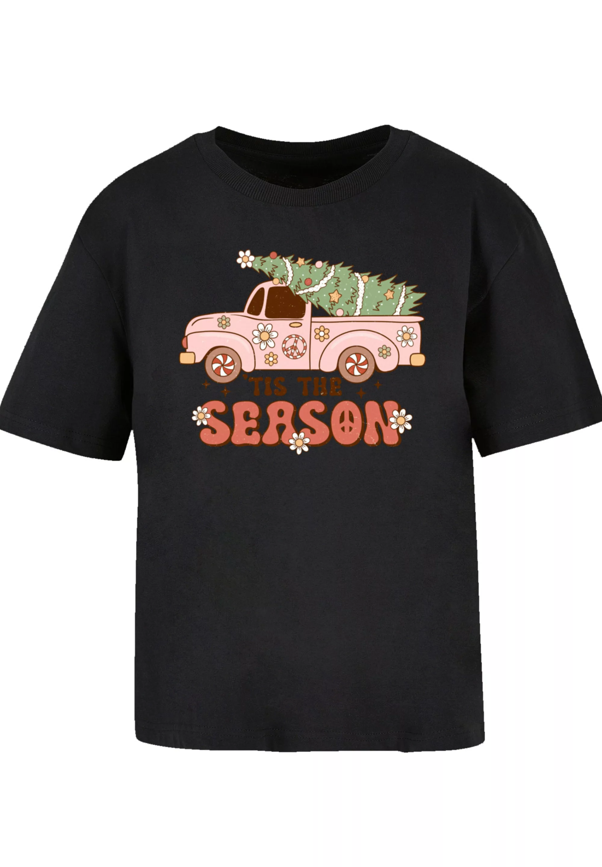 F4NT4STIC T-Shirt "Tis The Season Weihnachten Drivin Home", Premium Qualitä günstig online kaufen