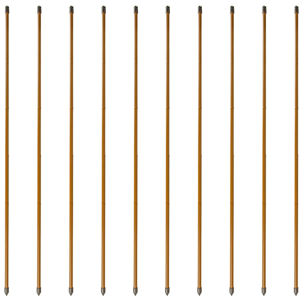 Windhager Rankhilfe, (Set, 10 St.), Stahlpflanzstäbe in Bambusoptik, H: 120 günstig online kaufen