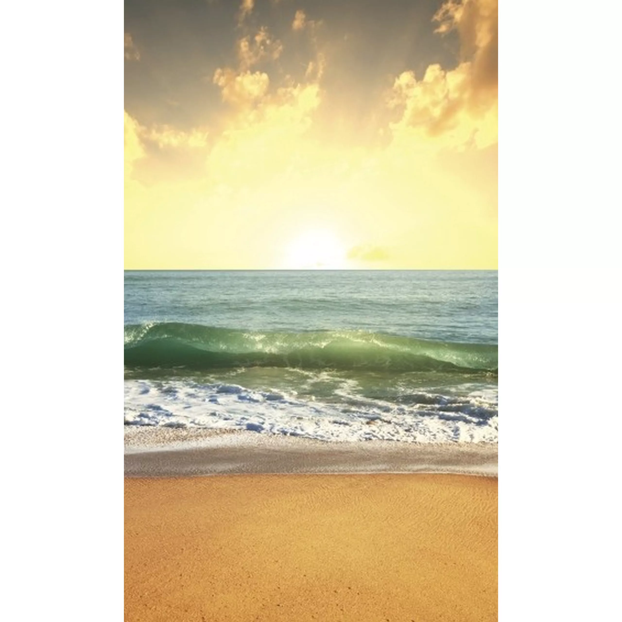 Fototapete SEA SUNSET | MS-2-0209 | Orange | Digitaldruck auf Vliesträger günstig online kaufen