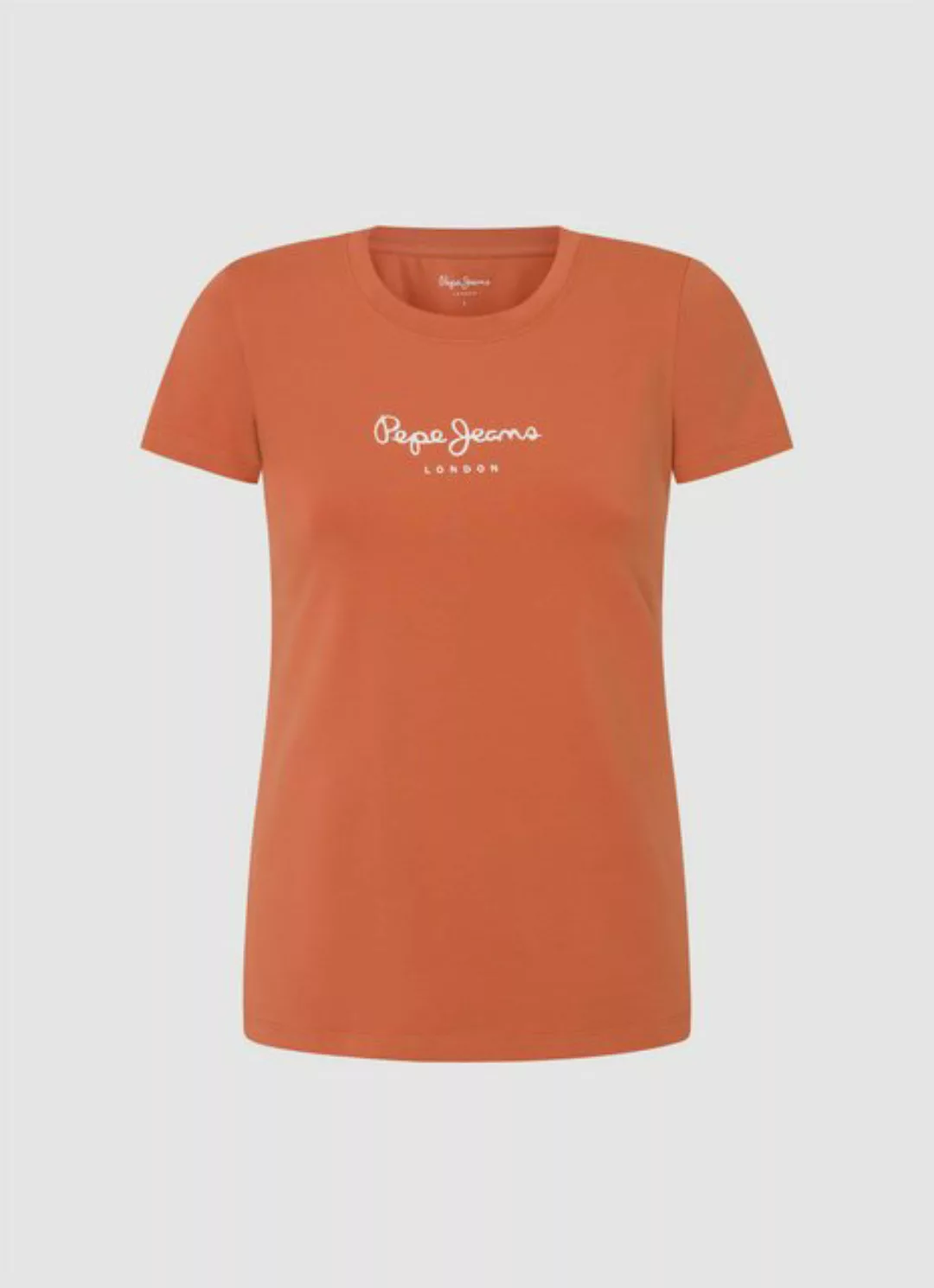 Pepe Jeans T-Shirt NEW VIRGINIA mit Logo-Print günstig online kaufen