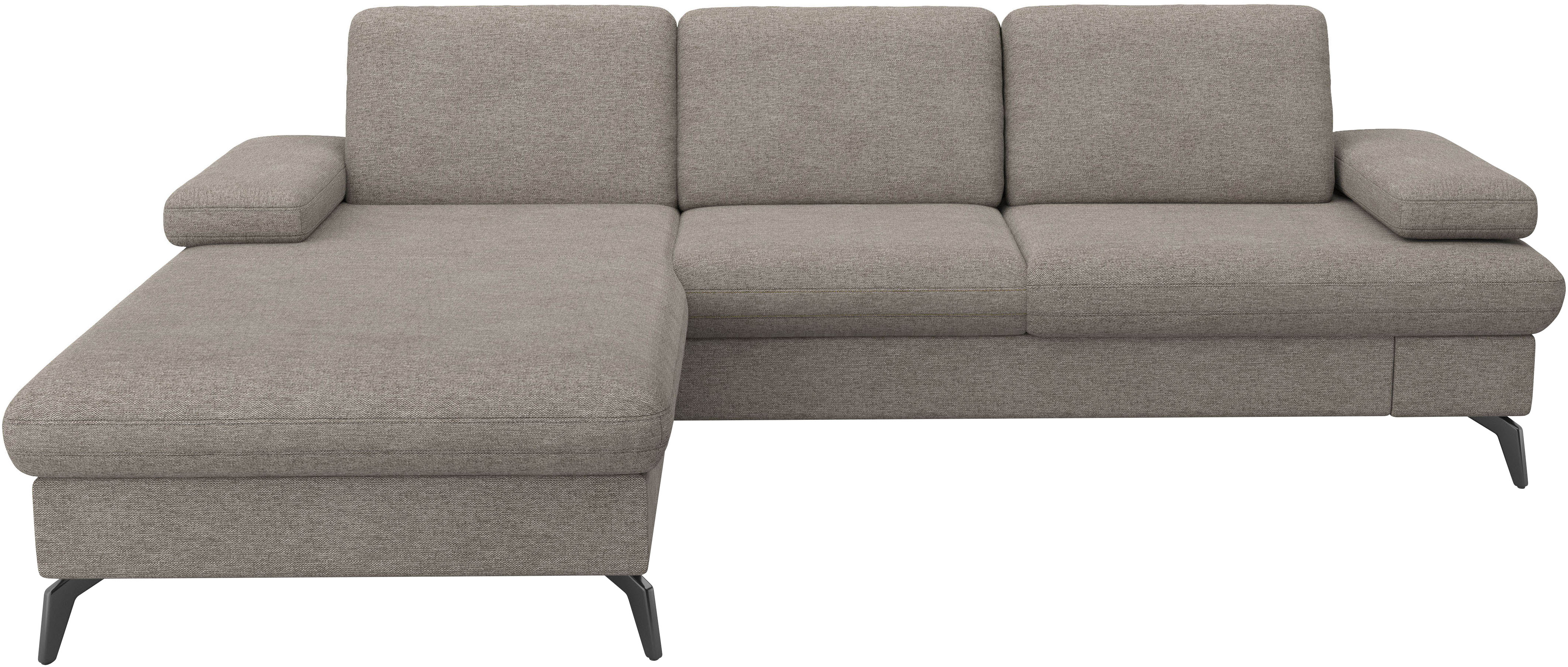sit&more Ecksofa "Morris Jubi L-Form", inkl. Armteilfunktion und 1 Zierkiss günstig online kaufen