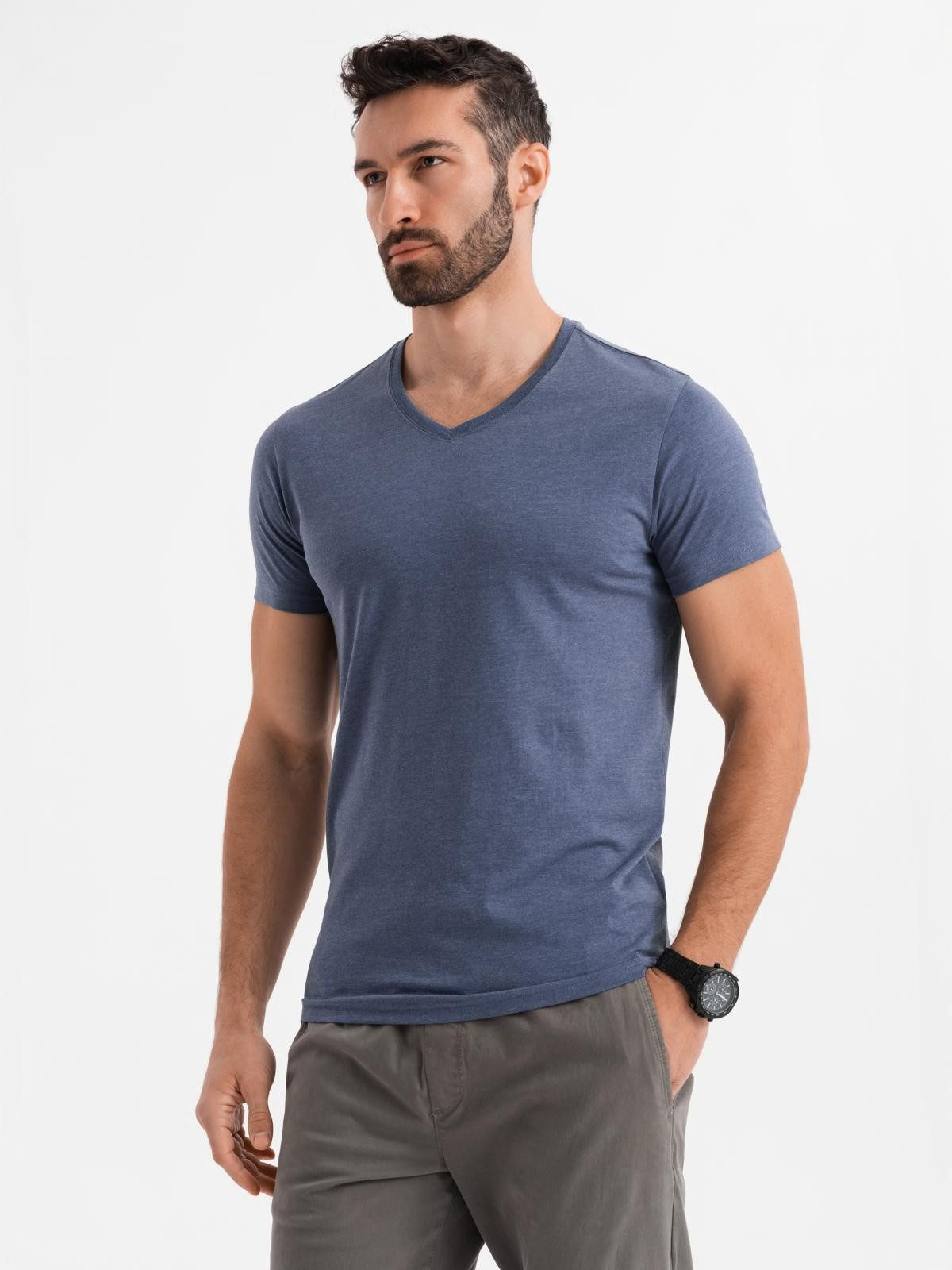 OMBRE T-Shirt BASIC Herren T-Shirt aus günstig online kaufen