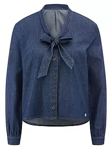 Jeansbluse Uta Raasch blau günstig online kaufen