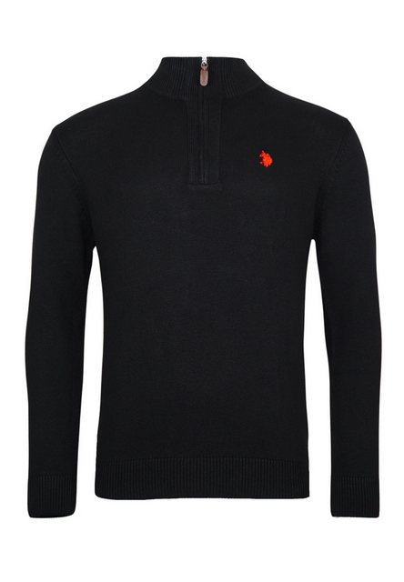 U.S. Polo Assn Troyer Pullover Troyer Half Zip (1-tlg) günstig online kaufen