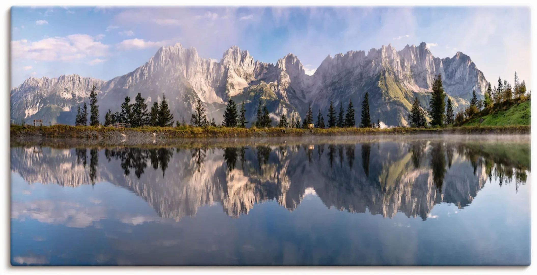 Artland Wandbild »Wilder Kaiser in Tirol«, Bilder von Europa, (1 St.), als günstig online kaufen