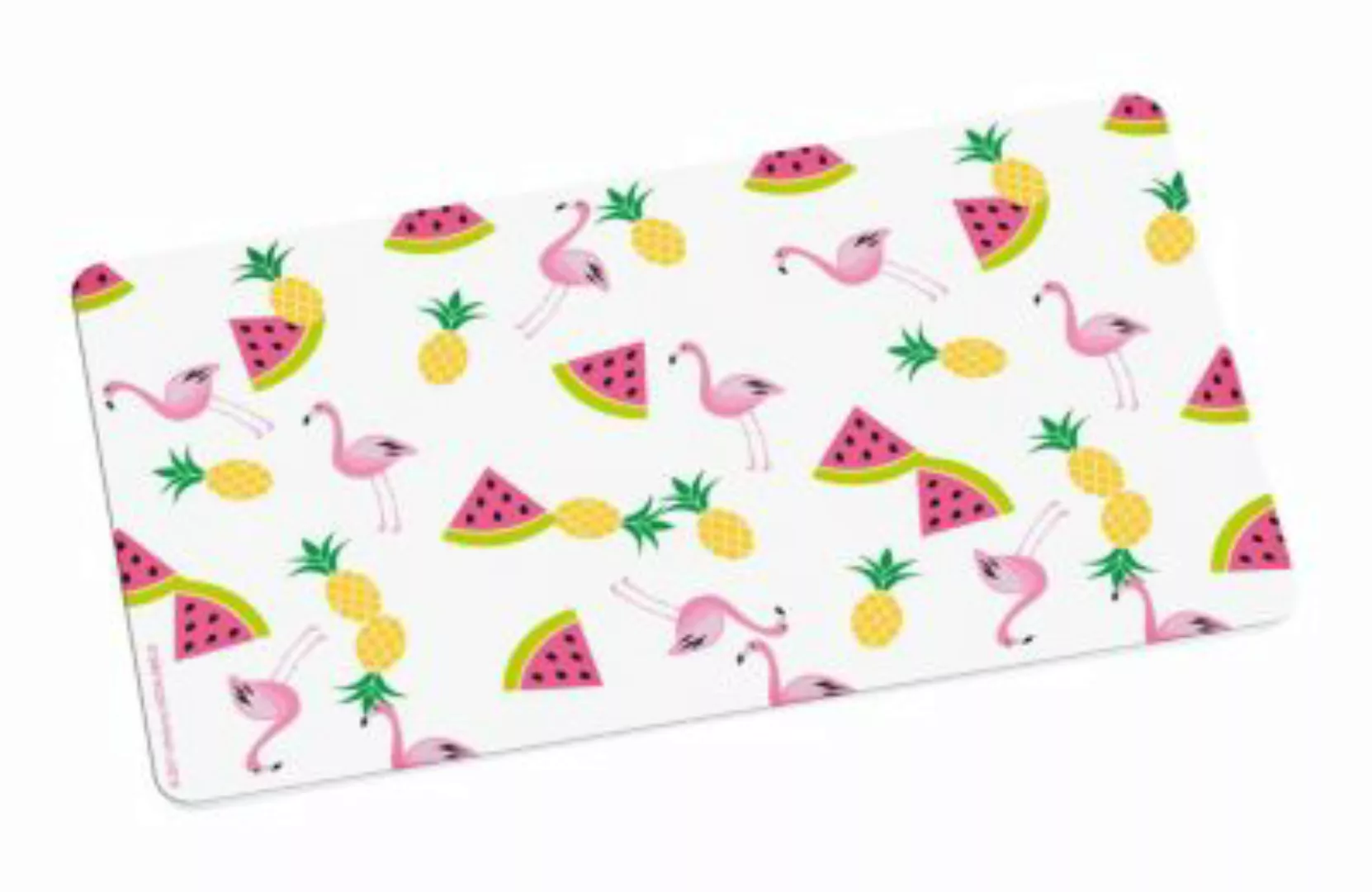 Geda Labels Frühstücksbrettchen Flamingo Früchte Frühstücksbrettchen bunt günstig online kaufen