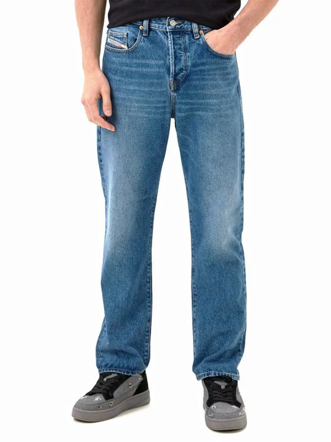 Diesel Straight-Jeans Bequeme Passform - D-Viker 009MG günstig online kaufen